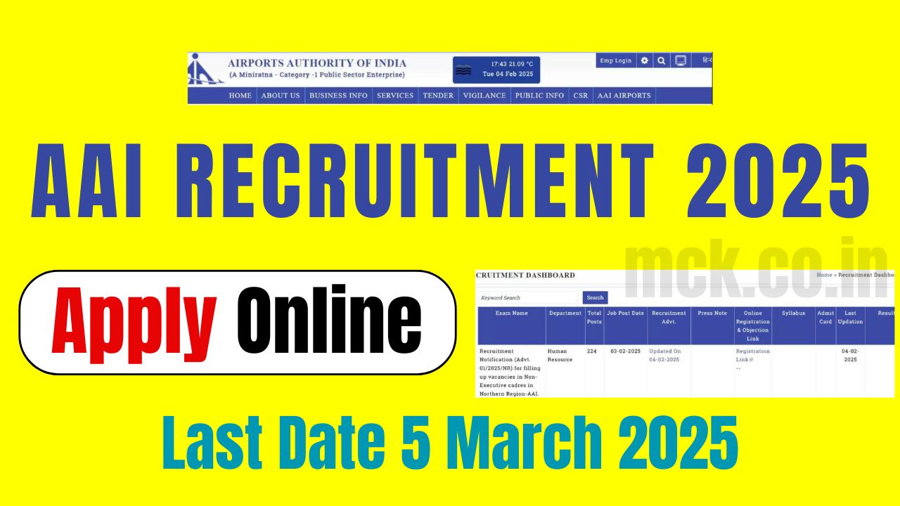 AAI Recruitment 2025