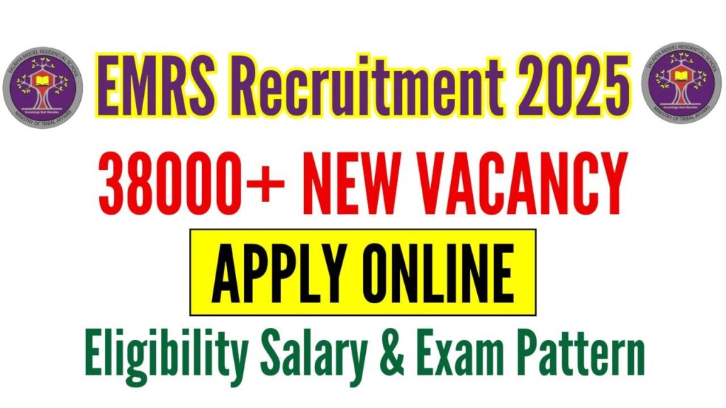 EMRS Recruitment 2025