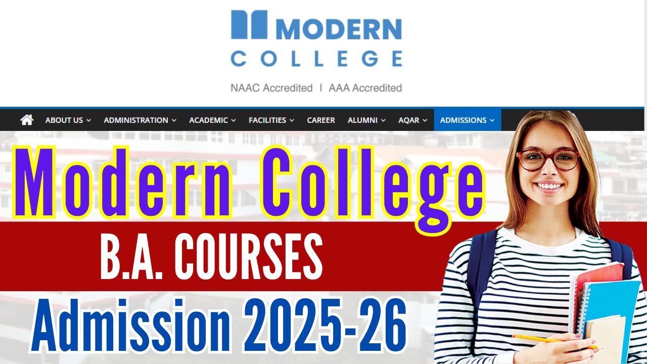 Modern College Kohima BA Courses and Fees Structure 2025